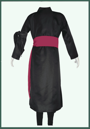 Anime Roronoa Zoro Cosplay Costume Wano Kuni Country Kimono Robe Full Suit - Picture 8 of 19
