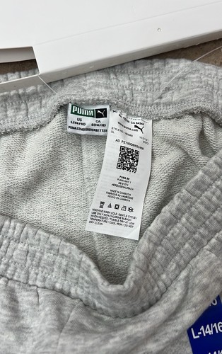 Puma Youth Short (2 Pack Set) Size M (10/12) Pink And Grey - Picture 6 of 7