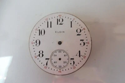 Taschenuhr , Uhrwerk für Taschenuhr , Elgin - Bild 1 von 4