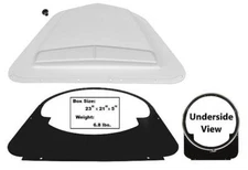 1978-81 Firebird 400 Trans AM Hood Scoop Shaker Kit w/ Base & Ring New Dii