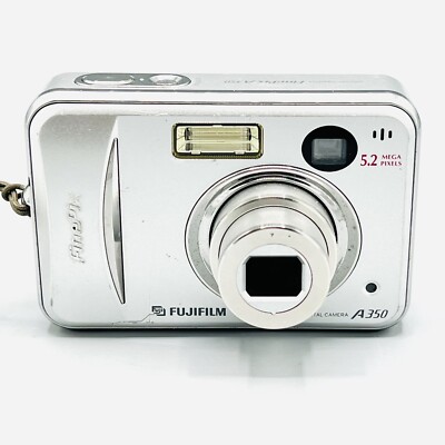 Fujifilm FinePix A Series A350 5.2MP Digital Compact Camera Silver FOR PARTS