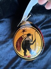 Ancient Inspirations Buffalo Gourd Hand Painted Prehistoric Art Southwestern US