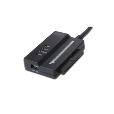 DIGITUS USB 3.0 zu SATA + 3,5'' IDE Adapter Kabel Netzteil 12V/12A 8TB