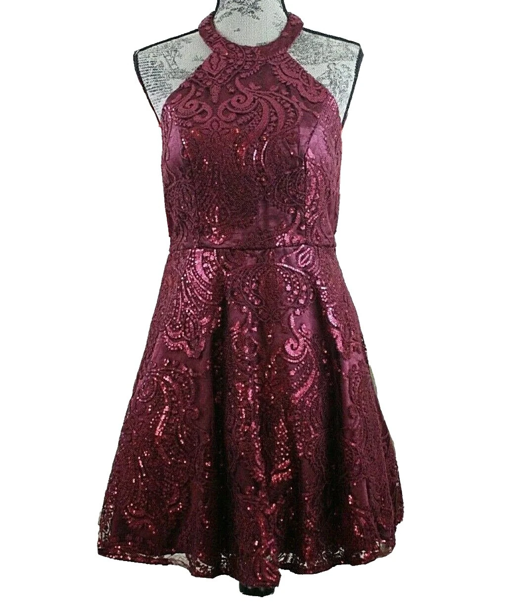 Платья из нейлона для вечеринки/коктейльные пейсли для женщин