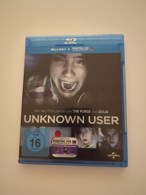 Unknown User  (inkl. Digital Ultraviolet) [Blu-ray] ... | DVD | Zustand sehr gut