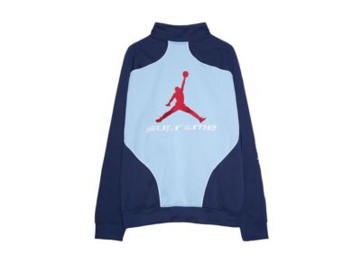HF0830-436 Supreme Jordan Tricot Track Jacket Blue | eBay