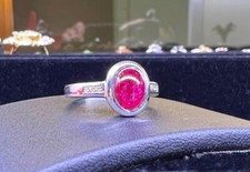 9ct Gold Ruby & Diamond  Ring