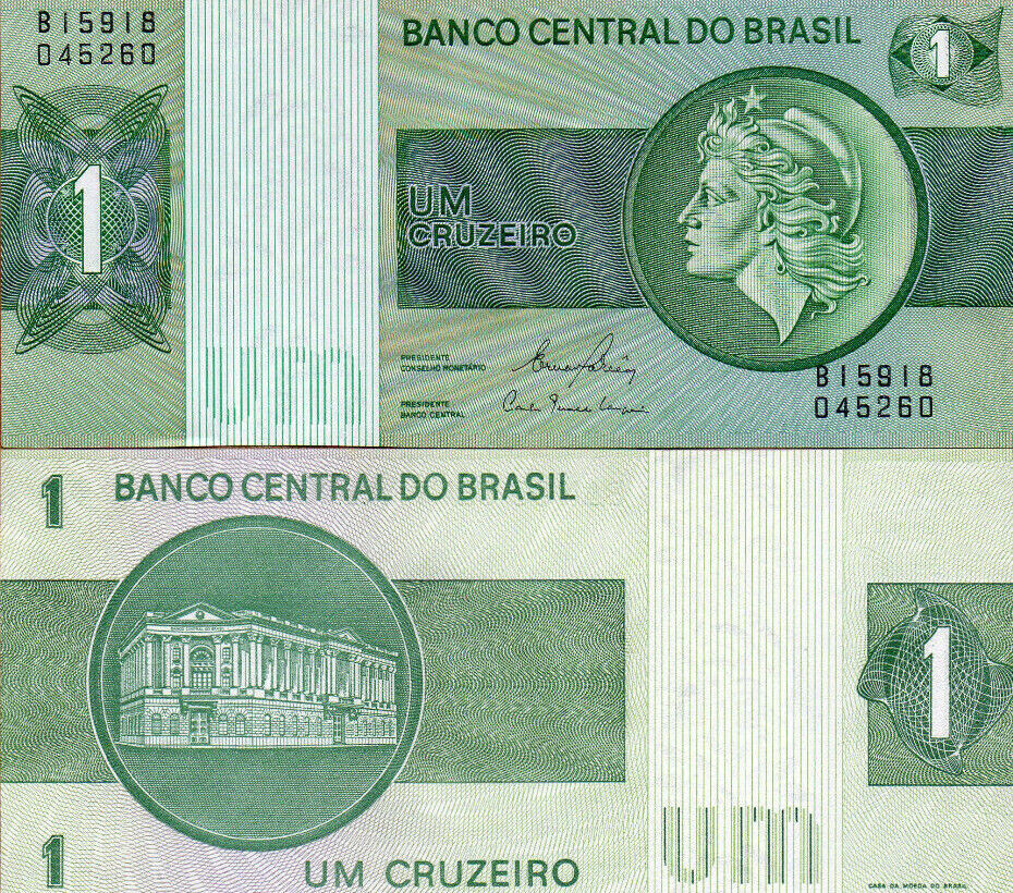 Brasil/Brazil 1 Cruzeiro 1980 UNC