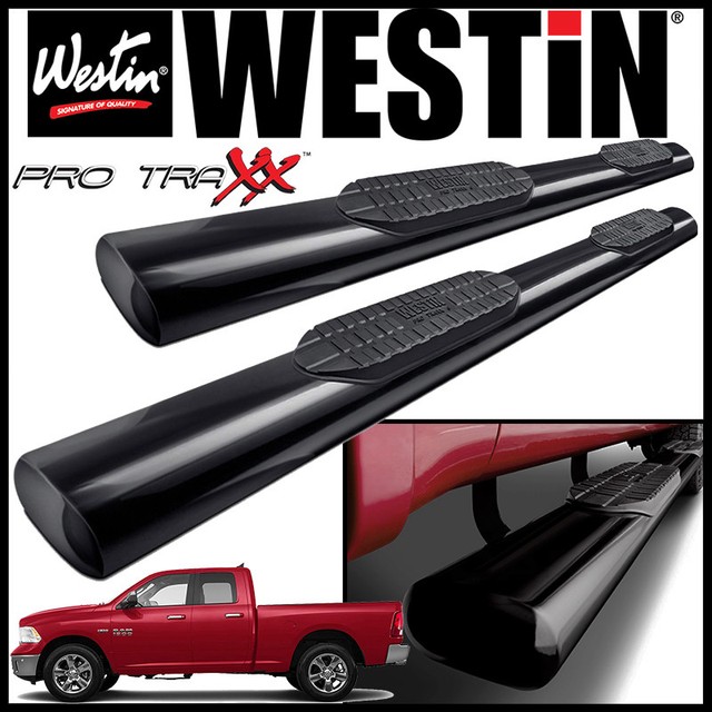 Westin Pro Traxx 6" Oval Nerf Step Bars fit 20092019 Dodge Ram 1500