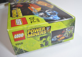 LEGO System 8958 Power Miners Granite Grinder Near Complete Box