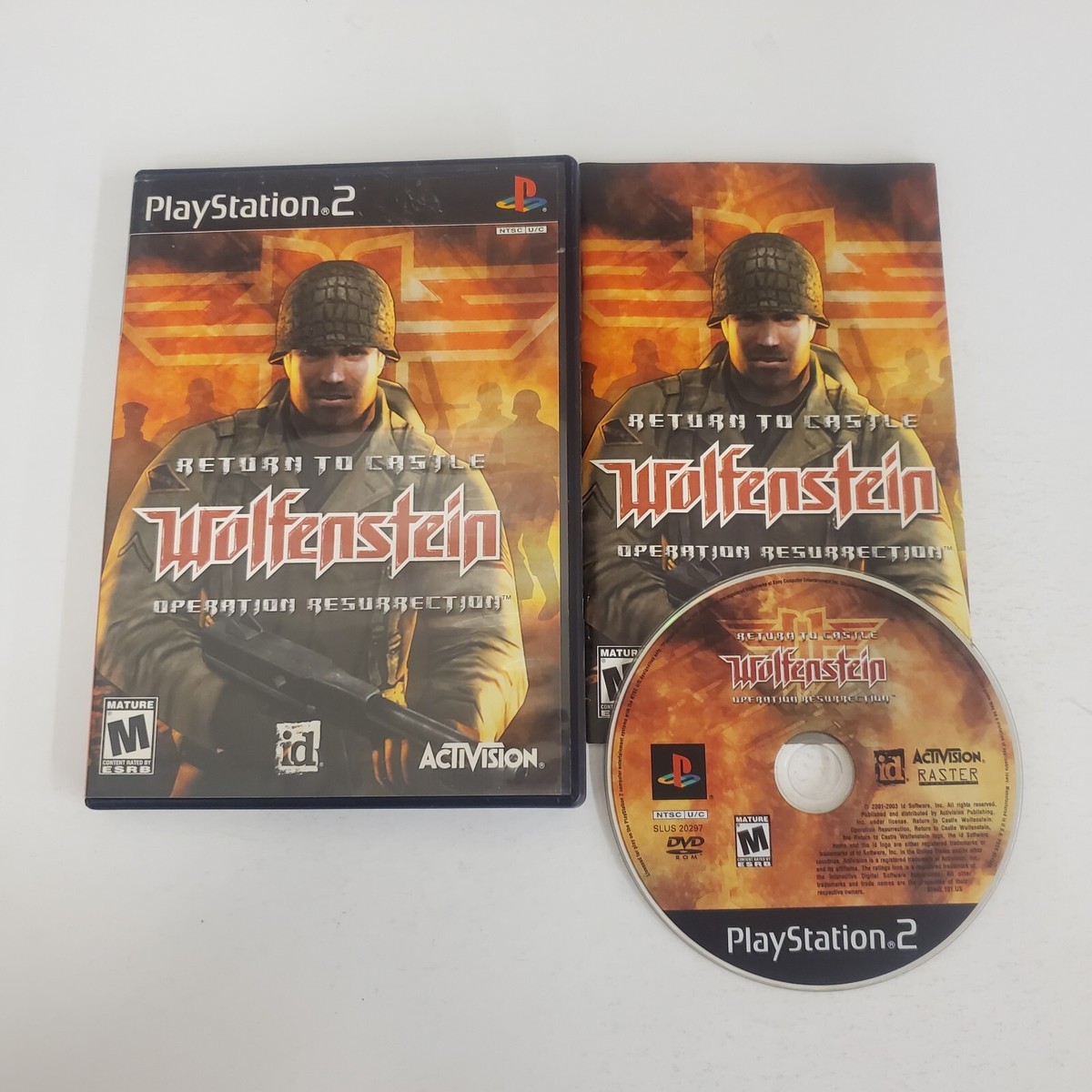 Return to Castle Wolfenstein (Sony PlayStation 2, PS2 2003