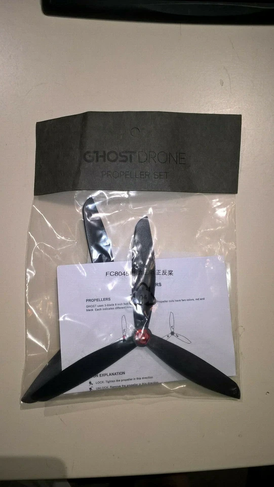 EHANG GHOST DRONE EHGE2005 WJLX4X03 81386102001 3 BLADE GHOST PROPELLER SET - Image 2 of 2