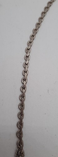 Vintage Silver Tone Chain Fringe Bib Necklace 18" Marked 925 - Picture 14 of 20
