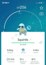 Shiny Squirtle wearing sunglasses glasses -Trade 20k- Read Description