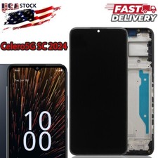 LCD Display Touch Screen Digitizer  Frame For Boost Mobile Celero 3 5G SC 2024
