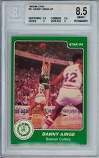1983-87 Star #27  Danny Ainge BGS 8.5 Rookie Card SP 9, 9, 8.5, 8.5 Celtics
