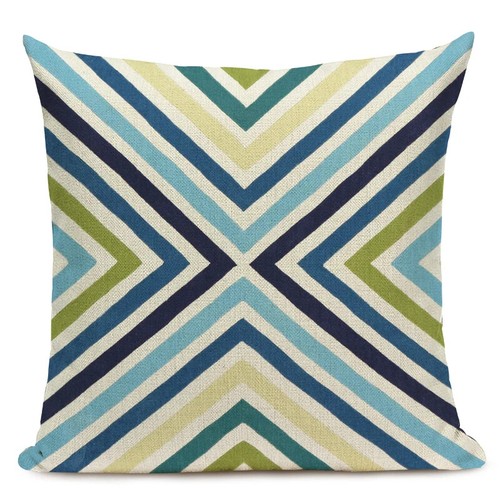 Irregular Geometric Pattern Home Decor Sofa Seat Cushion Cover Hotel and Office - Picture 2 of 23