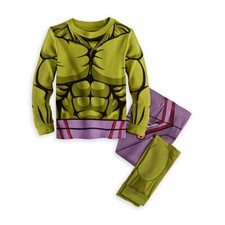 Disney Hulk Costume PJ Pal for Boys- Size 6 - New