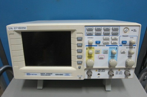 GW Instek GDS-820C 150MHz ET25GS/s Digital Storage Oscilloscope | eBay