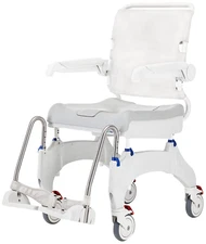 Aquatec Ocean Ergo XL Shower and Commode Chair with Collection Pan, Lid and Pan