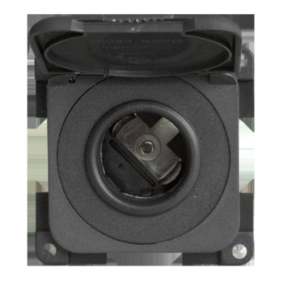 Mp12Ac/G 12-V-Autosteckdose mit grauer Abdeckung 212907 'CBE'