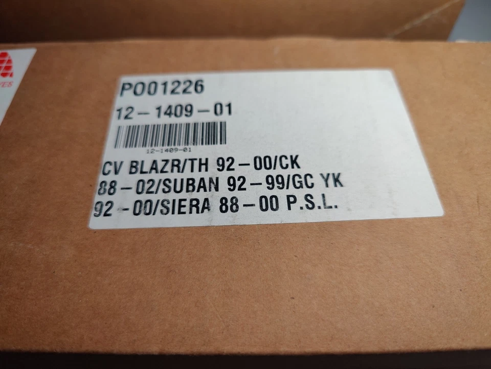 Marcador de señal de giro delantero izquierdo derecho Chevrolet GM Chevy 1988-1994 16506240 Foto 2 de 4