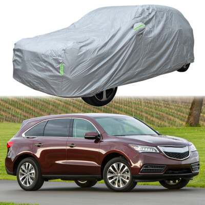 Full Car Cover For Outdoor Sun Dust Scratch Rain Snow Waterproof Breathable - Foto 5