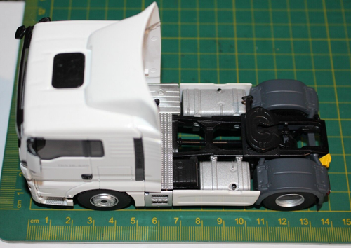 m2x829, RARO Eligor MAN TGX 18.440 tractor blanco 1:43 - Imagen 6 de 8
