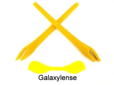 Galaxy Replacement Earsocks +Nose Pad For Oakley Radar EV Path/Pitch Yellow