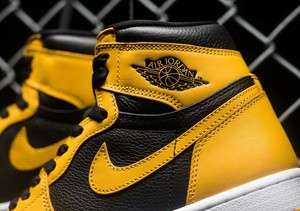 Nike Air Jordan 1 High Retro OG Pollen Black White Trainers BNIB UK 6.5 Wu  Tang | eBay