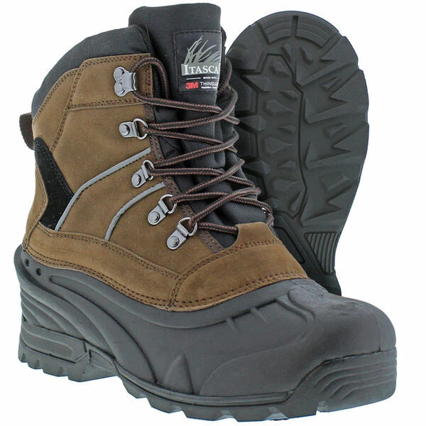 Itasca Men's Ice Glacier Waterproof Winter Insulated Boots Size 9 - 12 Boots NEW