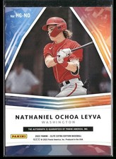 NATHANIEL OCHOA LEYVA 2022 ELITE EXTRA EDITION HIDDEN GEMS AUTO NATIONALS #HG-NO