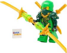 LEGO Ninjago Dragons Rising Temporada 2 Lloyd Climber Minifigura con Espadas Juguete