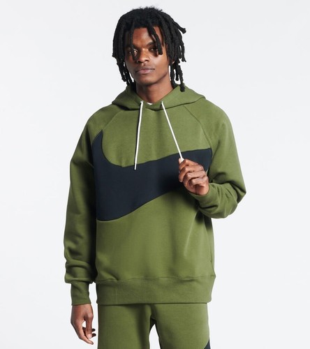 men's swoosh pullover hoodie