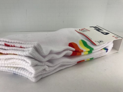 Calcetines blancos para mujer FILA, calcetines sin mostrar, 3 pares, precio de venta sugerido por el fabricante $29 🙂 - Imagen 5 de 10