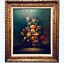 thumbnail 1  - Vintage Old Masters Style Floral Still Life Painting Signed Oil on Canvas 33”H