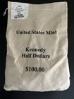 US Sealed Mint Bag 2003 Kennedy Half dollar P & D 200 Coins & Face Value Of $100