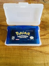 Pokemon Sapphire Version with Case. Working and in Very Good Condition