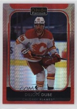 2021-22 O-Pee-Chee Platinum Red Prism /199 Dillon Dube #105 1ru7