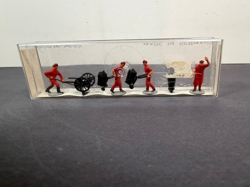 Juego de figuras de tren Merten E-R Preiser 2264 STREET SWEEPER GARBAGE HO escala 1:87 | Condition: New