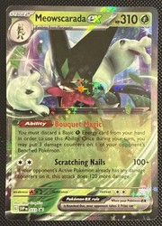 Meowscarada ex SVP033 Black Star Promo