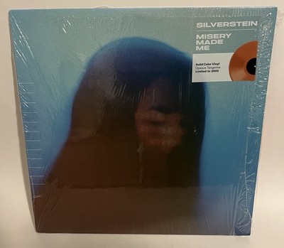 Silverstein Misery Made Me Orange Colored Vinyl 12'' LP open not sealed in shrink