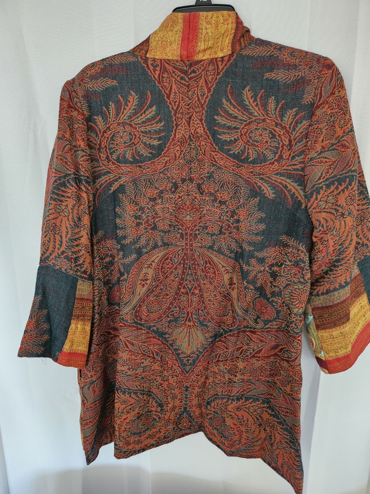 Soft Surroundings Embroidered Patchwork Tapestry … - image 3