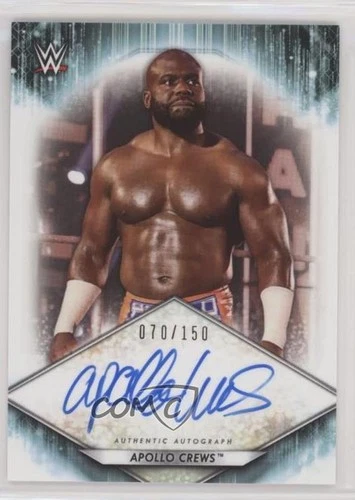 2021 Topps WWE Auto /150 Apollo Crews #A-UN Auto