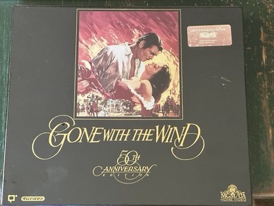 Gone With The Wind VHS 50th Anniversary Limited Edition Box Set NEW SEALED 1989