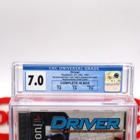 PS1 PlayStation 1 Game DRIVER: YOU ARE THE WHEELMAN - CGC GRADED 7.0 CIB!