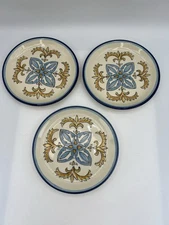 Pottery Barn Isabella Dessert Bread & Butter Plates Set of 3 Dishes
