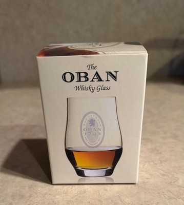 OBAN 1794 WEST HIGHLAND MALT WHISKY TASTING GLASSES Rock Glass Brand New