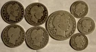 90% Silver Barber Coin Lot