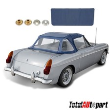Convertible Soft Top With Plastic Window For Mg Mgb 71-80 Convertible Coupe Blue